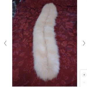 Genuine Real Gunther Jaechel Fox Fur Wrap Scarf Shawl